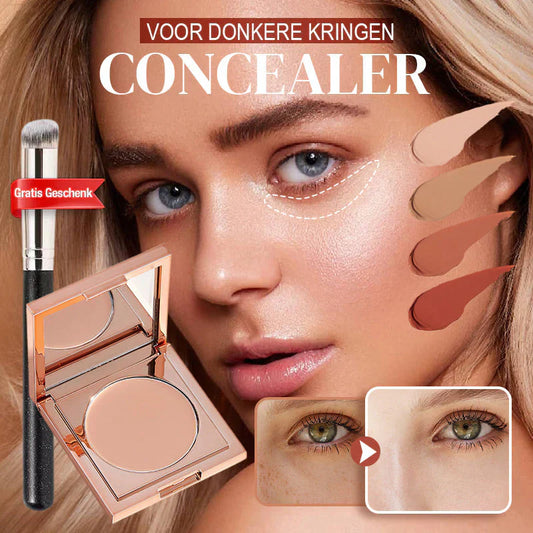 👁️ KAUFEN 1 ERHALTEN 2! ✨ Korrektur-Concealer für die Augenpartie - Mildert Dunkle Ringe & Fältchen mit Feuchtigkeitsspendender Formel & Präzisionspinsel 🌟🖌️