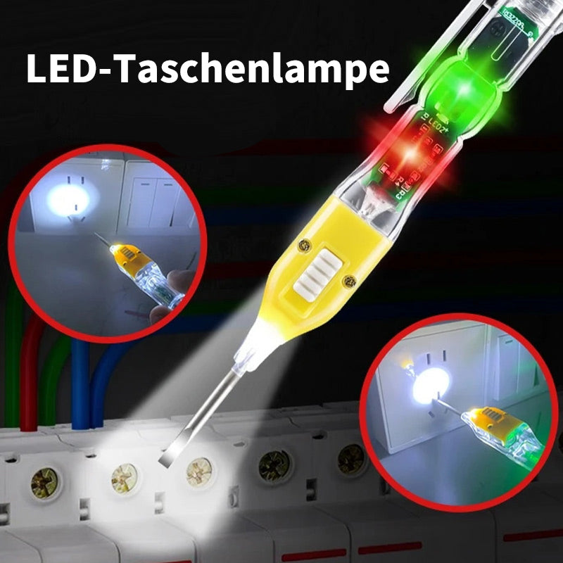 3-in-1 Magnetischer Phasenprüfer-Schraubenzieher mit Taschenlampe-4