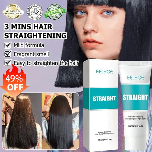 💆♀️ KAUFEN 2 ERHALTEN 3! ✨ Seiden- und Keratin-Haarglättungscreme - Professionelle Frizz-Kontrolle mit Hitzeschutz für Geschmeidiges & Glänzendes Haar bis zu 48H 🌟🧖♀️