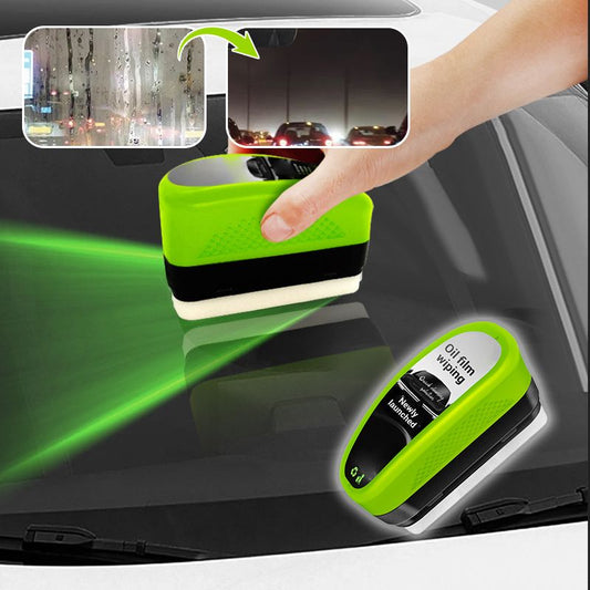 🚗 KAUFEN 2 ERHALTEN 3! ✨ 2.0 Eco-Film Wipe - Beseitigt Sofort Fett-& Harzrückstände und Hinterlässt Unsichtbare Anti-Reflex-Schicht auf Glasflächen 🌟🧽