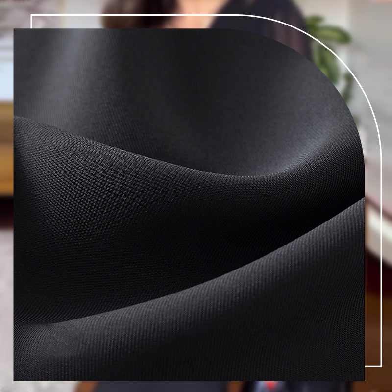 🥰👗Neues Jahr, neue Kleidung🥰Elegantes Kleid mit V-Ausschnitt und langen Laternenärmeln aus Mesh für Frauen-4