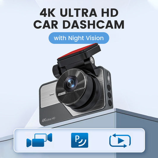 📹 50% RABATT BEGRENZTE ZEIT! ✨ 4K Ultra HD Auto-Dashcam mit Nachtsicht - WLAN & Loop-Aufnahme für Kontinuierliche Überwachung 🚗🌙