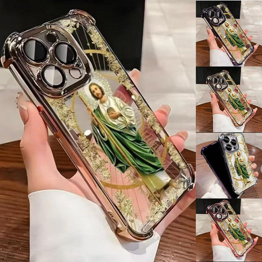 ✝️ 50% RABATT SOLANGE VORRAT REICHT! ✨ Von Glauben inspirierte Handyhülle - Verstärkter Fallschutz mit Motivationsdesign & Rutschfestem Griff 📱🛡️