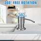 🧴 50% RABATT! 🍽️ Edelstahl-Seifenspender für Spülbecken – Mit Silikonschlauch & praktischer Pumpe – Ideal für Küche oder Bad – sparsam, hygienisch & leicht zu befüllen 🚰✨