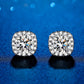 💎 50% RABATT! ✨ Moissanit-Ohrstecker – Funkelnde Brillanz & zeitlose Eleganz – Ideal für jeden Tag oder besondere Anlässe – hypoallergen & langlebig 💍