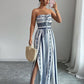 👗 60% RABATT! ✨ Damen Jumpsuit schulterfrei floral im Boho-Stil – Eleganter Sommer-Overall mit Bardot-Ausschnitt – Fließend, leicht & perfekt für Festivals, Strand oder romantische Sommerabende 🌸