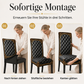 🪑 50% RABATT! 🖤 Waschbarer Stretch-Stuhlbezug – Elastisch & pflegeleicht ✨