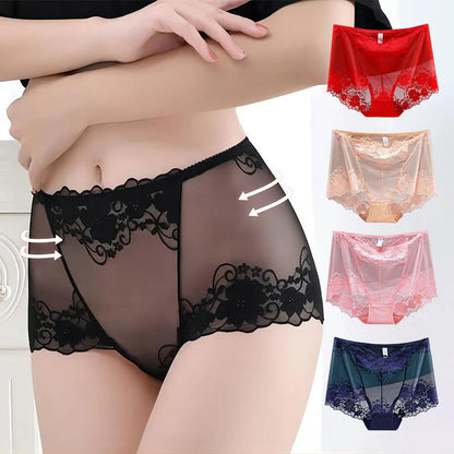 🩲 50% RABATT! 🎁 1 KAUFEN, 2 GRATIS DAZU! ✨ Handgefertigte Seidenspitzen-Höschen für Damen – Zarte Spitze, Bequem & Elegant 😍