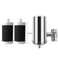 🚰50% RABATT! ✨ Installationsfreier Edelstahl-Wasserhahnfilter - 5-fach Filterung mit Universaladapter für Sauberes Trinkwasser 💧🏠