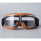 🏍️ 50% RABATT! 🕶️ Vintage Motorradbrille – UV-Schutz, antibeschlagend & verstellbarer Riemen – Sicherer Look für jede Fahrt 🌟