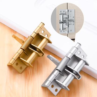 ⏳ KAUFE 2, ERHALTE 1 GRATIS! 🎉 Selbstschließendes Federtürscharnier – Einfach zu justieren, robuste Konstruktion & einfache Installation 🔧🚪📦
