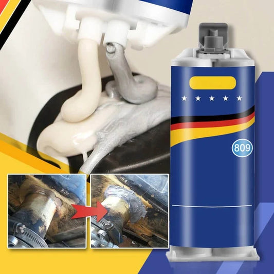 🛠️ KAUFE 2, ERHALTE 1 GRATIS! ⚙️ Industrietauglicher Edelstahlguss AB-Gummi – Hochfeste Verbindung, Schnelle Aushärtung & Vielseitig 🔥