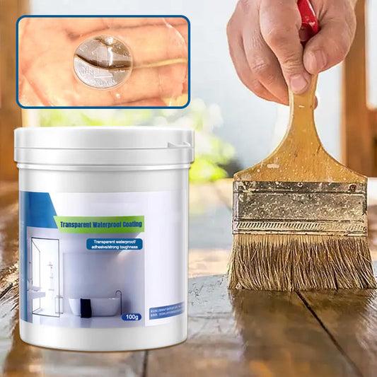 🧴 KAUFE 2, ERHALTE 1 GRATIS! ✨ Transparente Wasserdichte Beschichtung – Unsichtbarer Schutz, Wasserabweisend & Ideal Für Holz, Stein, Metall & Keramik 🏠