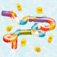🦆 50% RABATT! 🛁 Enten-Rutschbad (48 Teile) – Bunte Rutsche, lustige Enten & sicheres Spielvergnügen – Perfekt für Badezimmer & Wasser-Spaß für Kinder 💦