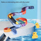 🦆 50% RABATT! 🛁 Enten-Rutschbad (48 Teile) – Bunte Rutsche, lustige Enten & sicheres Spielvergnügen – Perfekt für Badezimmer & Wasser-Spaß für Kinder 💦