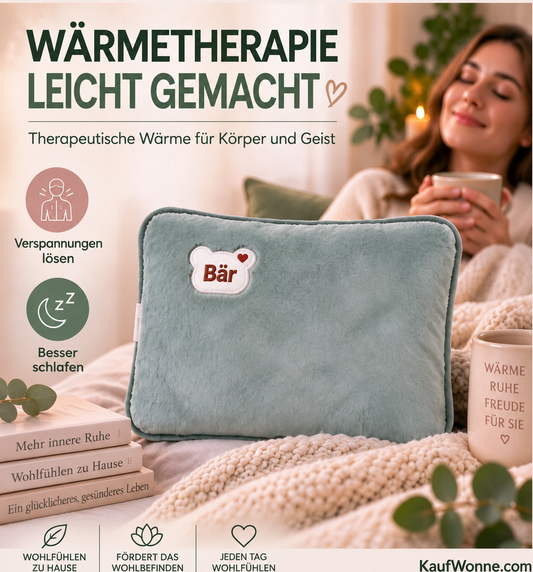 🔥 50% RABATT! ♨️ Wiederaufladbare Wärmflasche – Schnelle Heizung & Auto-Abschaltung ✨