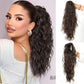 💇‍♀️ 50% RABATT! ✨ 18 Zoll Lockige, Gewellte Haarverlängerung mit Pferdeschwanz – Frizz-Look, Einfach Anzubringen & Perfekt für Party & Alltag 🎀