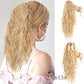 💇‍♀️ 50% RABATT! ✨ 18 Zoll Lockige, Gewellte Haarverlängerung mit Pferdeschwanz – Frizz-Look, Einfach Anzubringen & Perfekt für Party & Alltag 🎀