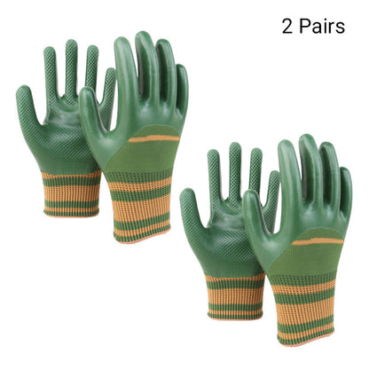 🧤 50% RABATT! 🌱 Arbeitshandschuhe – Gummiert, mit Strickbund & griffsicher ✨
