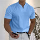 👕 60% RABATT! 💎 Herren Business T-Shirt mit V-Ausschnitt & Kurzen Ärmeln – Atmungsaktive Baumwollmischung, Klassische Passform & Bis 5XL ✨