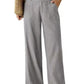 👖 50% RABATT! 🔥 Lässige Damen Loungehose aus Baumwoll-Leinen-Mix – Fließend, gerades Bein & hoher Bund – Perfekt für Sommer, Alltag oder entspannte Tage zu Hause ☀️🌸