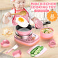 🍳 50% RABATT! 🎁 Mini-Kochset (22-teilig) – Realistisches Zubehör, sichere Materialien & pädagogisch – Perfekt für kreative Rollenspiele und kleine Köche 👧🏻