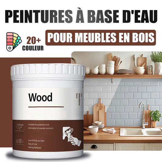 🪚 50% RABATT! 🌿 WASSERBASIERTE MÖBELFARBE - Geruchsneutral & Umweltfreundlich, Einfache Anwendung ohne Schleifen, Perfekt für Holzmöbel-Renovierung 🎨🛋️