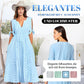 👗 50% RABATT! ⏰ Elegantes V-Ausschnitt-Kleid mit dezenten Cut-Outs für Damen – Figurumschmeichelnd, luftig & perfekt für Sommerpartys und besondere Anlässe 💃