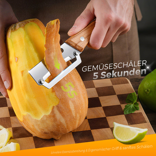 🥕 KAUFE 2, ERHALTE 1 KOSTENLOS! 🔥 Multifunktionaler Gemüseschäler für die Küche – Rostfreie Klinge, Ergonomischer Griff & Ideal für Obst & Gemüse ✨