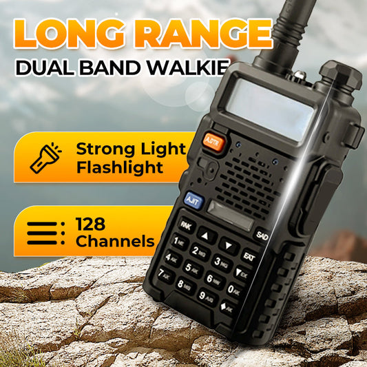 📻 50% RABATT! 📡 UV-5R Amateurfunkgerät – Langstrecke, Dualband & Robust für Outdoor/Notfall 🏕️