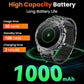 ⌚ 50% RABATT! 🏋️ Herren Smartwatch Militärstil – 1,7″ AMOLED, 1100mAh, IP68 & 110 Sportmodi – LED-Taschenlampe, Herzfrequenz & Schlafüberwachung 💪