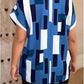 👚 50% RABATT! 💥 Damen Große Größen Colorblock Bluse Kurzarm – Leichter Stoff & lockerer Schnitt – Farbenfrohes Design, perfekt für heiße Tage – bequem und stilvoll für den Alltag 🌸