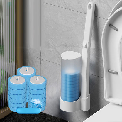 🚽 50% RABATT! ✨ Einweg-Toilettenbürsten-System – Hygienisch, Praktisch & Mit Nachfüllköpfen 💧