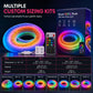 ✨ 50% RABATT! 🌟 Neon-Lichtband in Marderfell-Optik – 360° Rundumbeleuchtung ✨