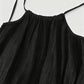 👗 60% RABATT! 💃 Einfarbiges Rückenfreies Cami-Kleid für Damen – Leicht, Luftiger Schnitt & Perfekt Für Den Sommer ☀️