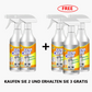🧼 KAUFEN 1 ERHALTEN 2! ✨ Küchenschaumreiniger - Tiefenreinigung & Entfettung mit natürlicher Formel für Oberflächen & Haushaltsgeräte 🍳🌟