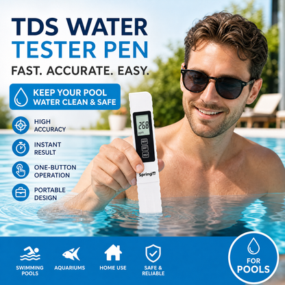 💧✅ 50% RABATT! 3-in-1 TDS Wasserqualitätsprüfer – Digitales LCD, hohe Präzision – Ideal für Aquarium, Trinkwasser & zu Hause – Schnelle & genaue Messung 💦✨