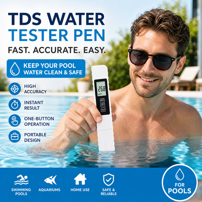 💧 KAUFE 2, ERHALTE 1 GRATIS! ✅ 3-in-1 TDS Wasserqualitätsprüfer – Digitales LCD & hohe Präzision – Ideal für Aquarium, Trinkwasser oder zu Hause – schnelle & genaue Messung 💦✨🔬