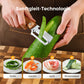 🥕 KAUFE 2, ERHALTE 1 KOSTENLOS! 🔥 Multifunktionaler Gemüseschäler für die Küche – Rostfreie Klinge, Ergonomischer Griff & Ideal für Obst & Gemüse ✨