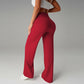 👖 60% RABATT! 💃 Damen Weite Straight-Leg-Hose – Hoher Bund, Stretch & Vielseitig für Büro und Freizeit 👜