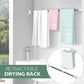 🪜 50% RABATT! 🚿 Bohrfreie verstellbare Stange – Ideal für Kleidung & Duschvorhänge ✨