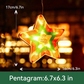 🎅 50% RABATT! 🎄 WEIHNACHTS-FENSTERLICHTER - 8 Beleuchtungsmodi & Fernbedienung, IP44 Wasserdicht für Innen- und Außenbereich 🏠✨