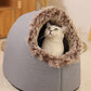 🐾 50% RABATT! 🏠 Gemütliches Warmes Höhlenbett für Haustiere – Kuschelig & Isoliert, Weiches Plüschmaterial & Gemütliches Versteck ❄️