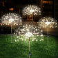 🎆 60% RABATT! ☀️ Wasserdichte Solar-Garten-Feuerwerkslampe – 8 Lichtmodi, Wetterfest & Festliche Dekoration für den Garten 🏡