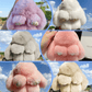 🐰 50% RABATT! 🏆 Handgefertigte Pompon-Hasen-Anhänger – Jedes Stück Unikat, Kuschelig Weich & Perfekt als Geschenk/Frühlingsdeko 🌸