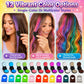 🎨 50% RABATT! ⚡ Haarkreide-Set – 12 Farben, auswaschbar & einfach – Ideal für Partys ✨