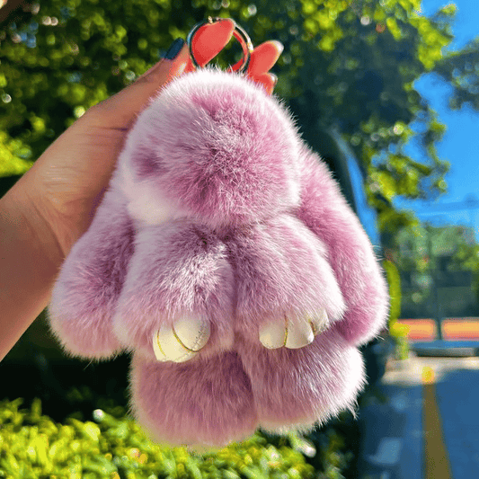 🐰 50% RABATT! 🏆 Handgefertigte Pompon-Hasen-Anhänger – Jedes Stück Unikat, Kuschelig Weich & Perfekt als Geschenk/Frühlingsdeko 🌸