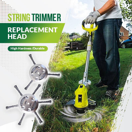🌿 KAUFE 2, ERHALTE 1 GRATIS! 👨‍🌾 Ersatzkopf für Fadentrimmer – Unzerbrechlich bei Kontakt mit Beton, Felsen oder harten Kanten – Langlebig, leise & perfekt für anspruchsvolle Rasenarbeiten 💪