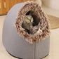 🐾 50% RABATT! 🏠 Gemütliches Warmes Höhlenbett für Haustiere – Kuschelig & Isoliert, Weiches Plüschmaterial & Gemütliches Versteck ❄️