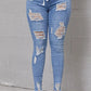 👖 50% RABATT! 🔥 Stretch-Skinny-Jeans mit Rissen – Figurbetont, Bequemer Stretch & Perfekt Für Einen Coolen Alltagslook 💙 Kostenloser Versand